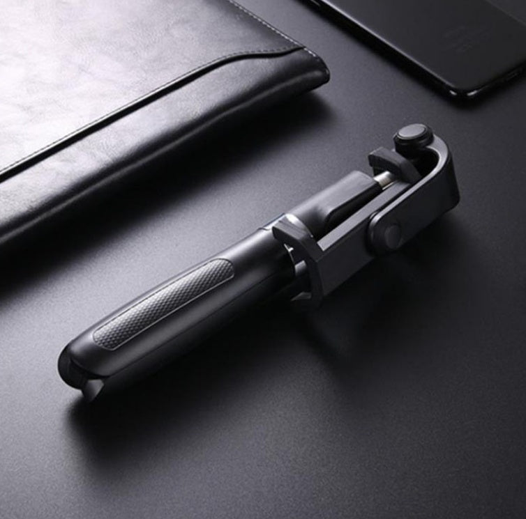 Compatible with Apple, Tripod Selfie Stick Mobile Universal Live Triangle Bracket
