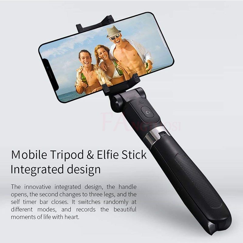 Compatible with Apple, Tripod Selfie Stick Mobile Universal Live Triangle Bracket