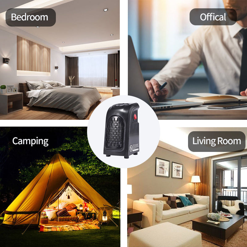 Winter Air Heater Fan Heater Electric Home Heaters Mini Room Air Wall Heater